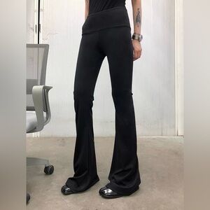Black Flared Pants